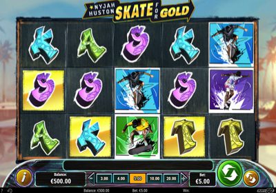 Nyjah Huston Skate for Gold Reels