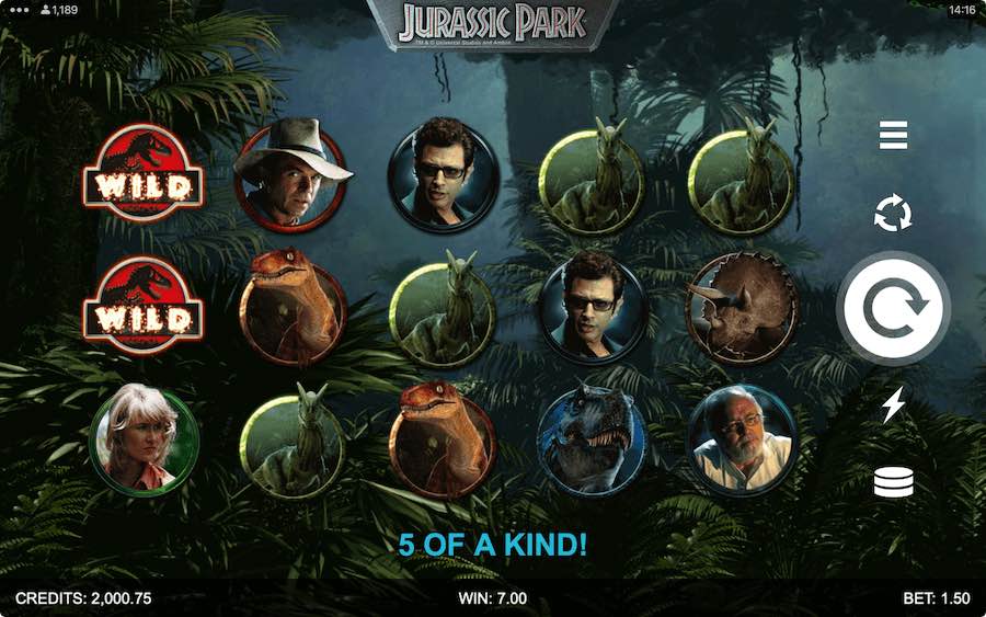 Jurassic Park online slot