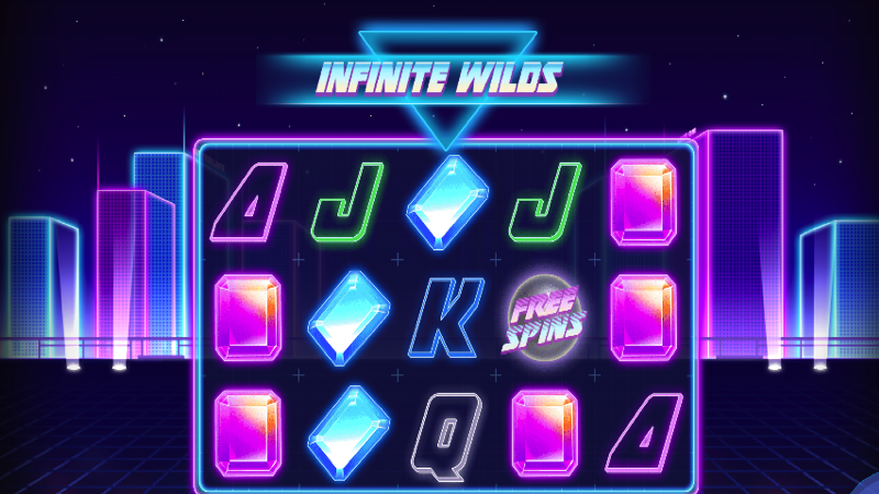 INFINITE WILDS  SLOTS ONLINE [HOST] play on mobile
