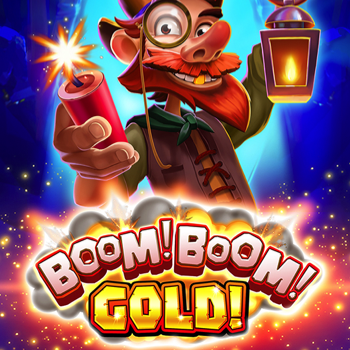 boom! boom! gold! logo