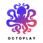 Octoplay logo white