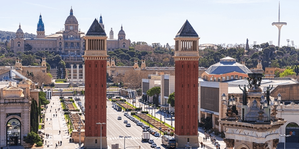 Barcelona plaza espana