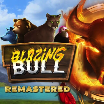 blazing bull remastered logo