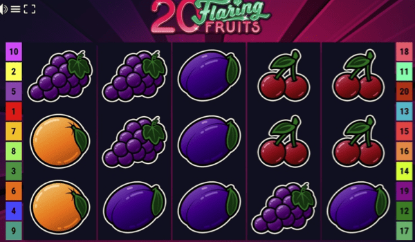 20 flaring fruits reels
