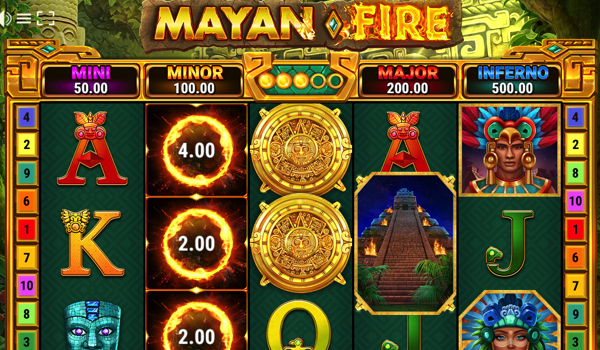 mayan fire reels