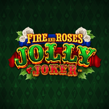 fire and roses jolly joker slot logo