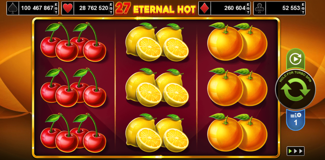 27 Eternal Hot slot reels